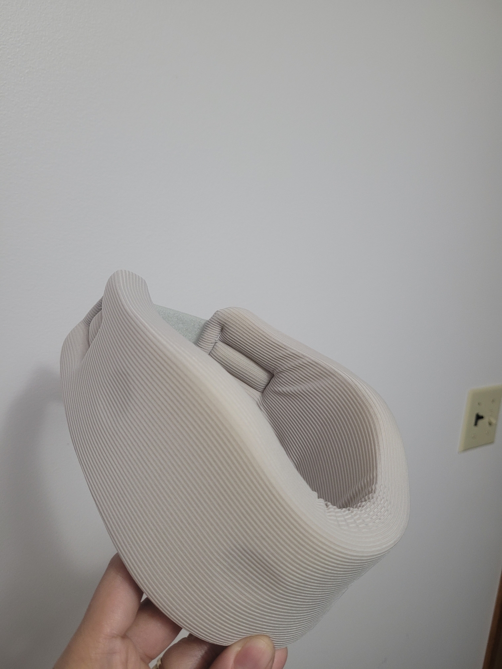 Comfort Neck Support Pillow - Beige